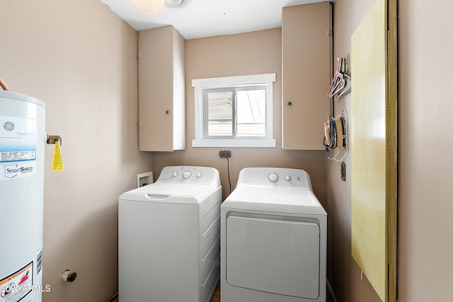 841 W Spray St, Superior, AZ 85173 - laundry area featuring washer and dryer and water heater