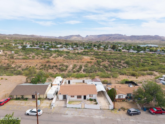 841 W Spray St, Superior, AZ 85173 - view from above of property featuring a mountainous background