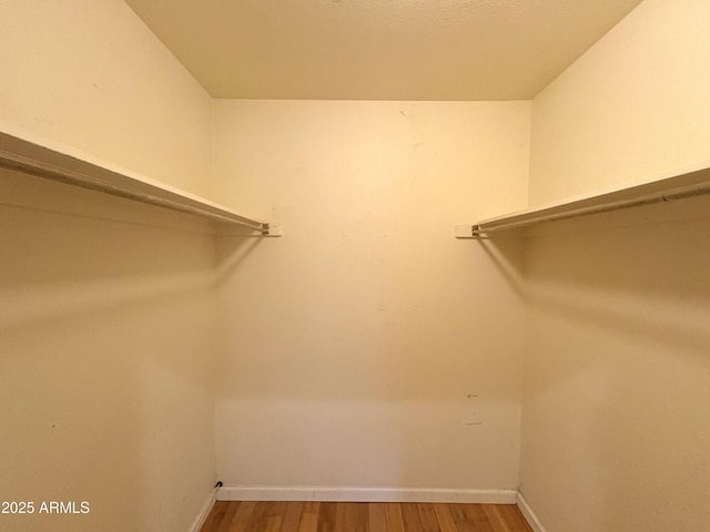 1702 W Tuckey Ln Unit 209, Phoenix, AZ 85015 - walk in closet featuring wood finished floors