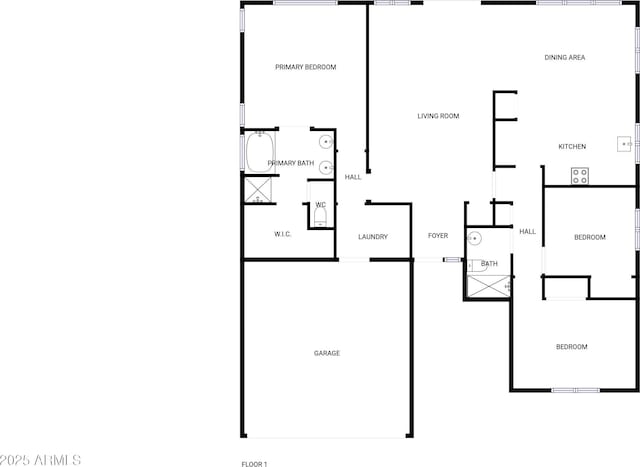 317 E Nunneley Rd, Gilbert, AZ 85296 - view of floor plan / room layout