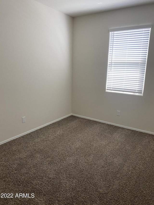 empty room featuring carpet flooring