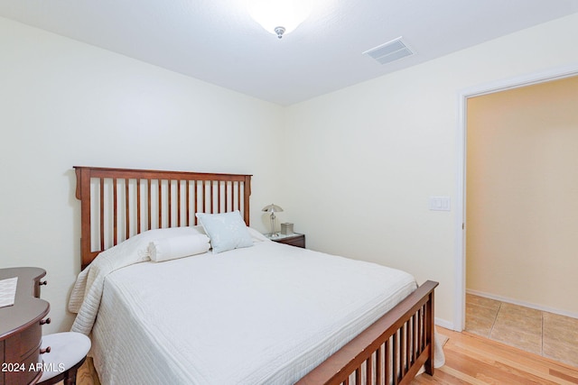 368 S 18th St, Coolidge, AZ 85128 - bedroom with visible vents and light wood-type flooring