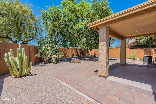 368 S 18th St, Coolidge, AZ 85128 - view of patio with a fenced backyard