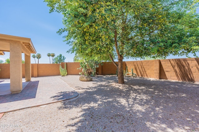 368 S 18th St, Coolidge, AZ 85128 - view of yard with a fenced backyard and a patio