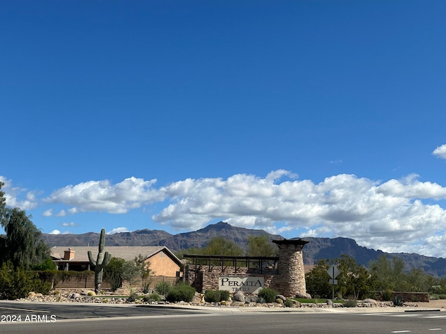 view of mountain view