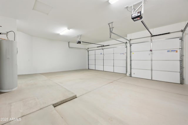 10540 S 32nd Dr, Laveen, AZ 85339 - garage with water heater and a garage door opener