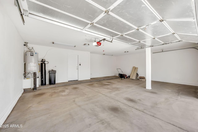 664 E Windsor Dr, Gilbert, AZ 85296 - garage with a garage door opener and gas water heater