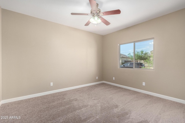23789 W Chipman Rd, Buckeye, AZ 85326 - carpeted empty room featuring baseboards and a ceiling fan
