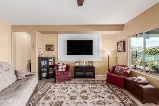 view of living room