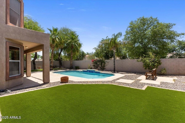 5212 S Monte Vista St, Chandler, AZ 85249 - view of pool with a patio area