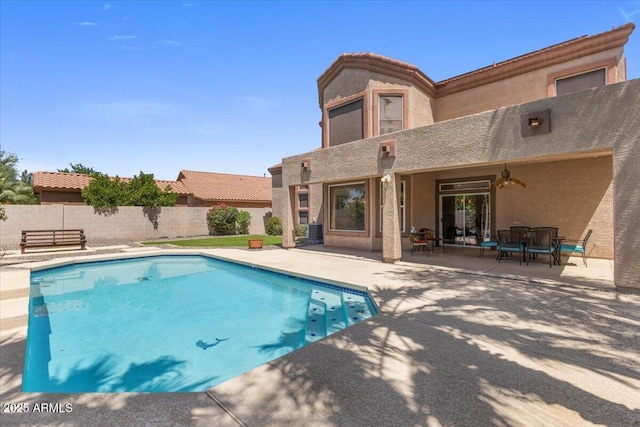 5212 S Monte Vista St, Chandler, AZ 85249 - view of pool with a patio area