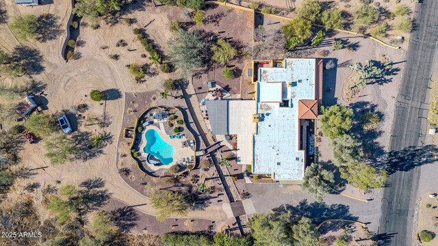 drone / aerial view