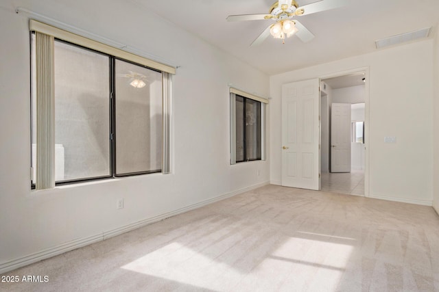 18 E Paint Your Wagon Trl, Phoenix, AZ 85085 - carpeted empty room featuring ceiling fan and baseboards