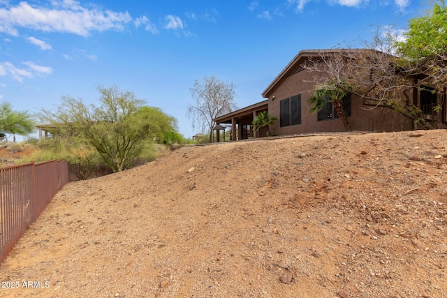 18 E Paint Your Wagon Trl, Phoenix, AZ 85085 - view of yard featuring fence