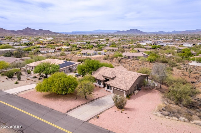 18 E Paint Your Wagon Trl, Phoenix, AZ 85085 - aerial perspective of suburban area with mountains