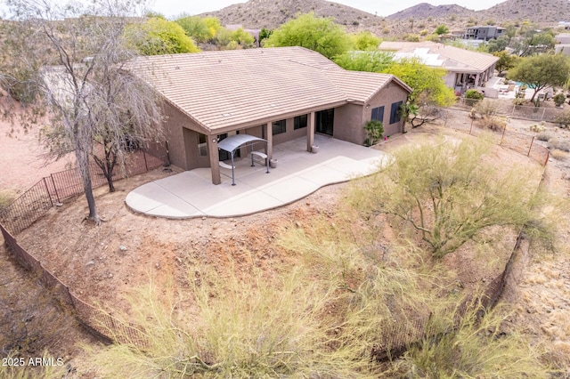 18 E Paint Your Wagon Trl, Phoenix, AZ 85085 - aerial view of property and surrounding area featuring a mountain backdrop
