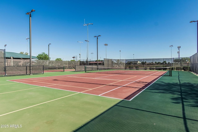 19576 N Portarosa Ct, Maricopa, AZ 85138 - view of tennis court with community basketball court