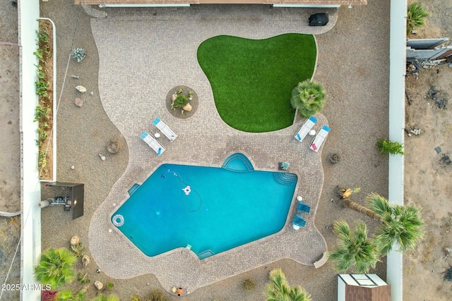 view of pool