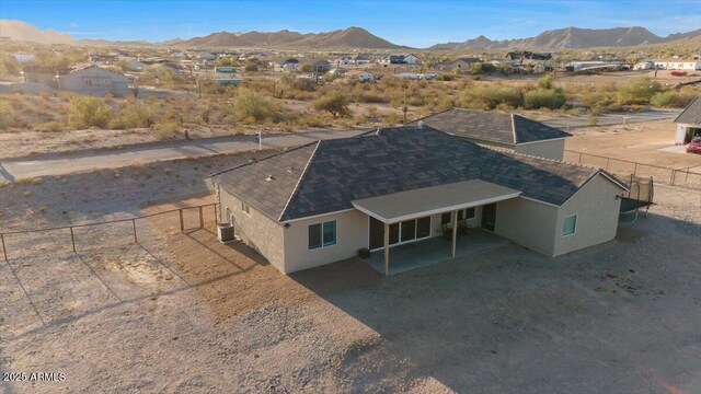 28319 N Marchant Trce, Queen Creek, AZ 85144 - birds eye view of property with a mountain view