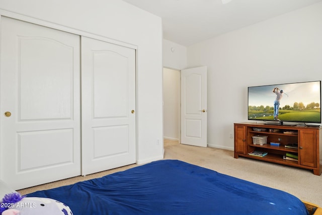 4936 E Villa Rita Dr, Scottsdale, AZ 85254 - carpeted bedroom featuring a closet and baseboards