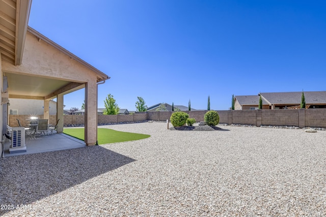 5552 N Kerwood Loop, Prescott Valley, AZ 86314 - fenced backyard featuring a patio
