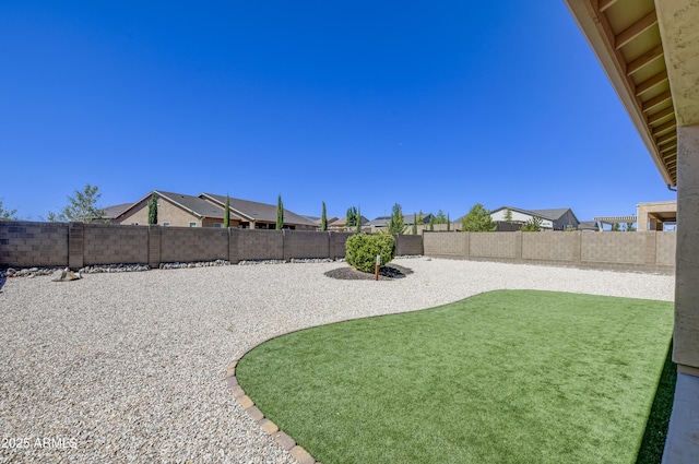 5552 N Kerwood Loop, Prescott Valley, AZ 86314 - fenced backyard featuring a residential view and a patio