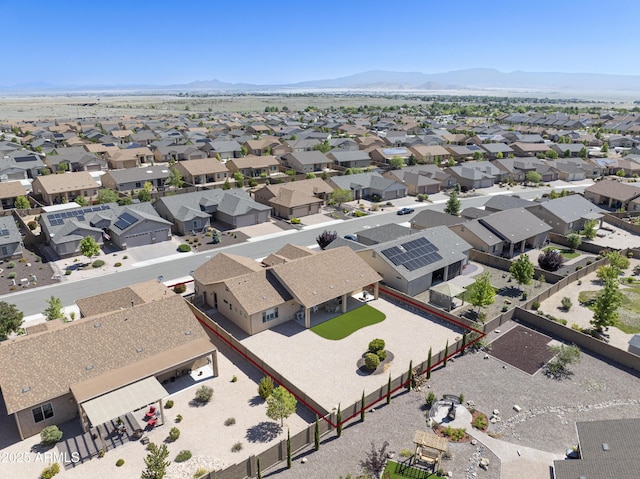 5552 N Kerwood Loop, Prescott Valley, AZ 86314 - aerial perspective of suburban area featuring a mountainous background