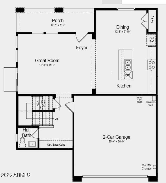 9954 W Piccadilly Rd, Avondale, AZ 85392 - view of property floor plan