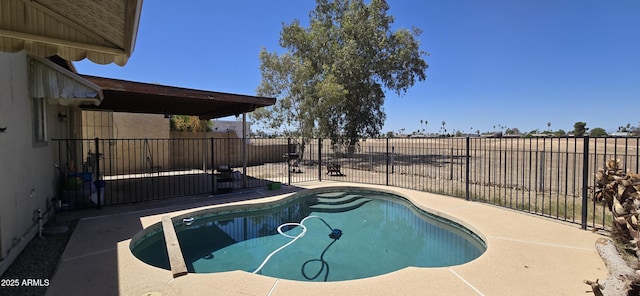 10408 W Devonshire Ave, Phoenix, AZ 85037 - view of pool featuring fence and a patio area