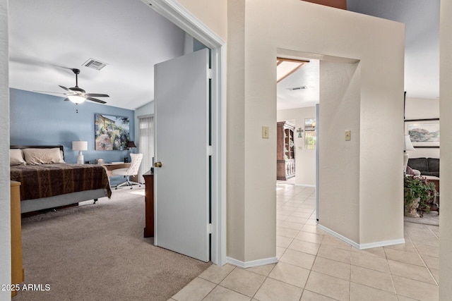 4725 E Brown Rd Unit 79, Mesa, AZ 85205 - corridor featuring light tile patterned floors