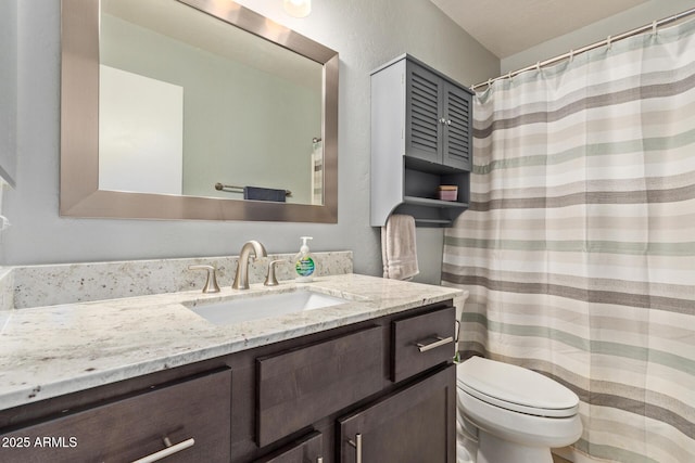 4725 E Brown Rd Unit 79, Mesa, AZ 85205 - bathroom featuring vanity and a shower with curtain