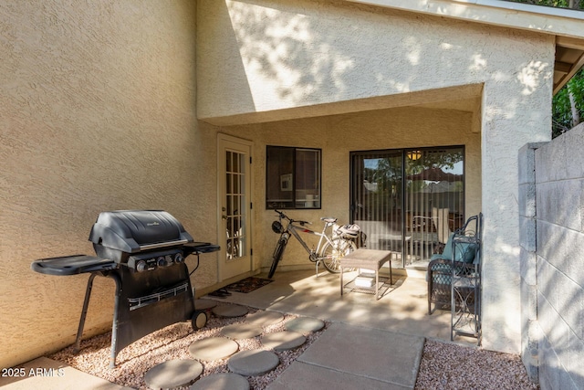 4725 E Brown Rd Unit 79, Mesa, AZ 85205 - view of patio featuring a grill