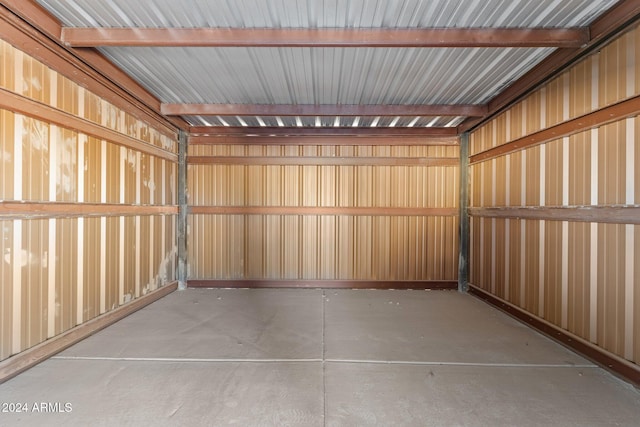 storage area featuring a garage