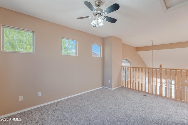 20277 N 68th Dr, Glendale, AZ 85308 - spare room featuring ceiling fan and carpet floors