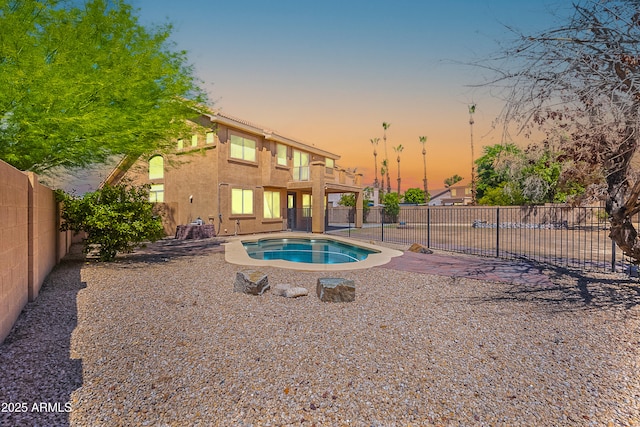 20277 N 68th Dr, Glendale, AZ 85308 - view of pool featuring a fenced backyard and a patio area