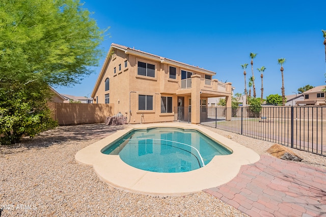 20277 N 68th Dr, Glendale, AZ 85308 - view of swimming pool with a fenced backyard