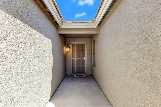 1669 E Santa Fiore St, San Tan Valley, AZ 85140 - view of exterior entry with stucco siding