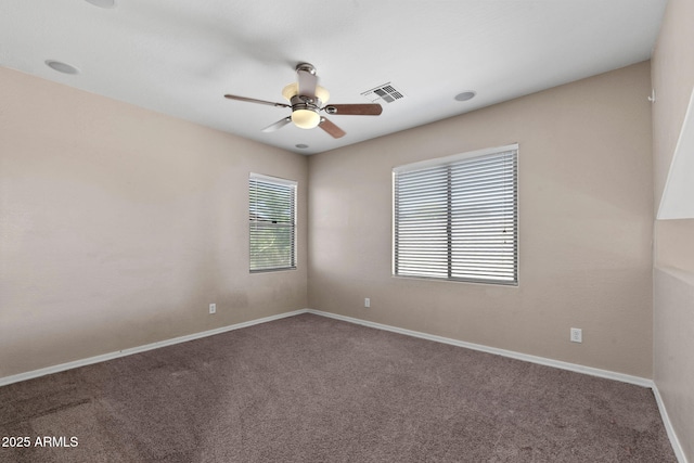 2036 E Carob Dr, Chandler, AZ 85286 - carpeted spare room with ceiling fan and baseboards