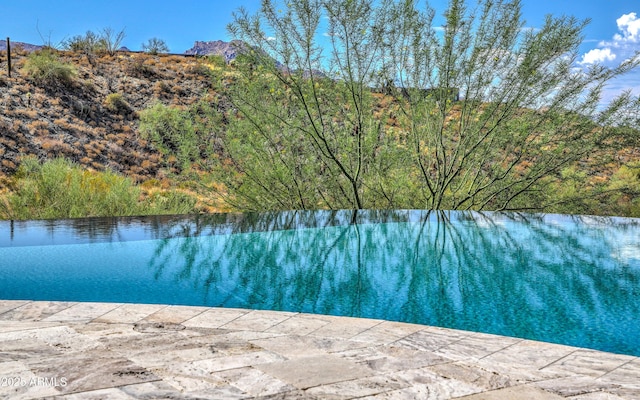 exterior space featuring a water view