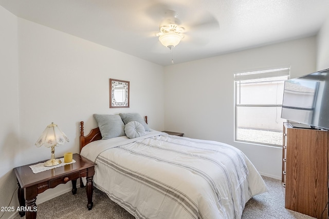 941 E Desert Moon Trl, San Tan Valley, AZ 85143 - bedroom with carpet flooring, multiple windows, and ceiling fan