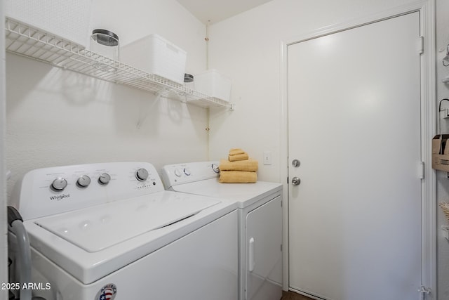 941 E Desert Moon Trl, San Tan Valley, AZ 85143 - laundry area with independent washer and dryer