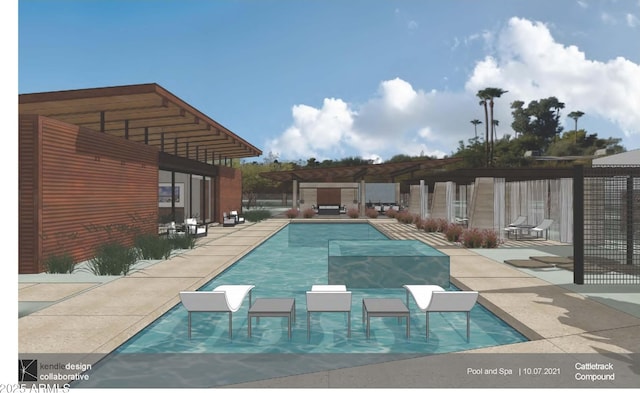 view of community pool