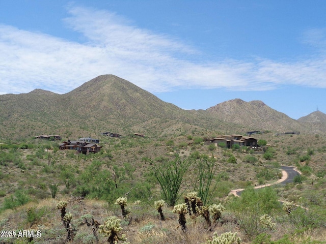 view of mountain feature