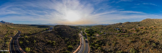 view of mountain feature