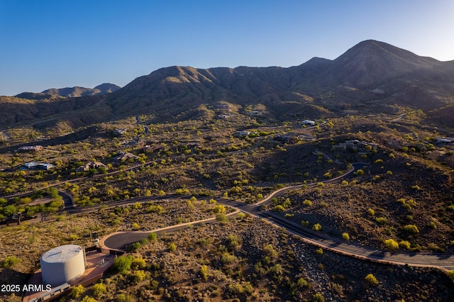 view of mountain feature