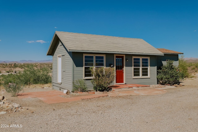 view of bungalow