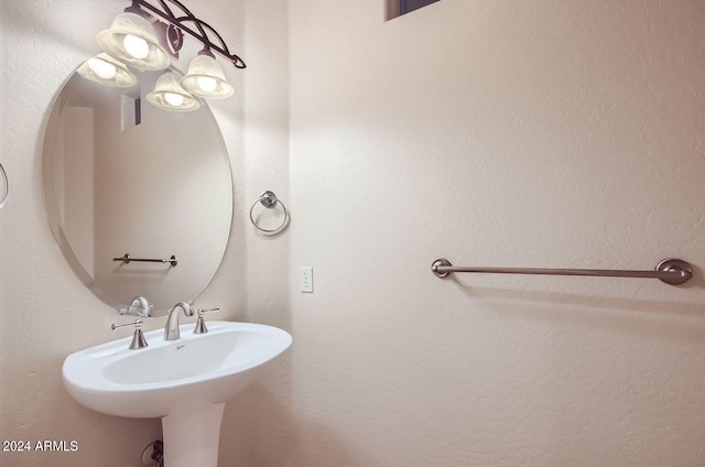 bathroom with sink