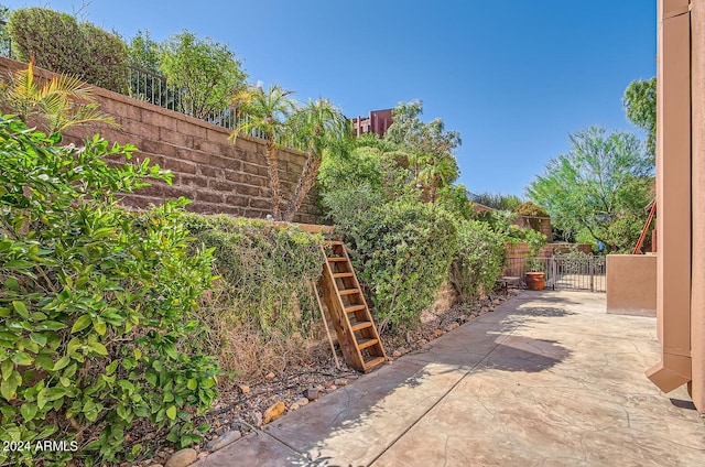 view of patio