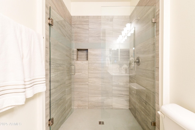 2511 W Queen Creek Rd Unit 325, Chandler, AZ 85248 - bathroom with a shower stall and toilet