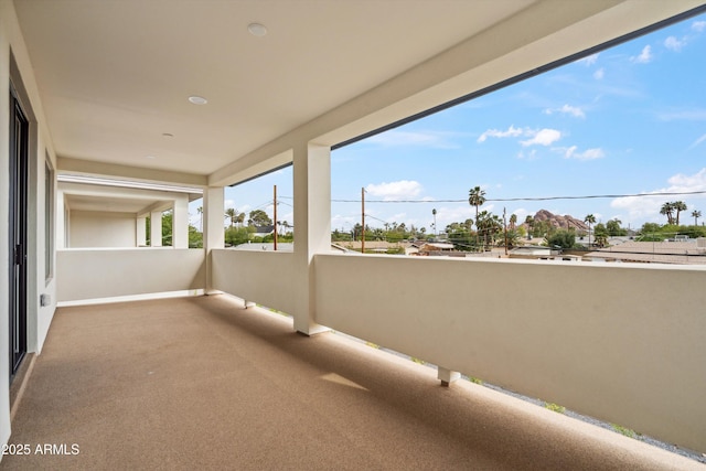 5537 E Earll Dr, Phoenix, AZ 85018 - view of patio / terrace featuring a balcony